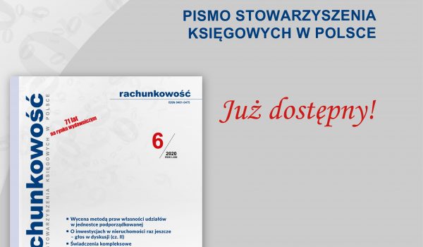 Nowy numer pisma "Rachunkowość"