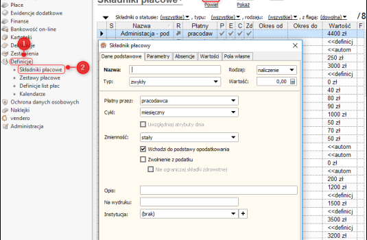 GRATYFIKANT – program kadrowo-płacowy firmy INSERT