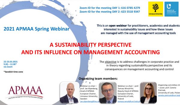 Perspektywa zrównoważonego rozwoju a rachunkowość zarządcza