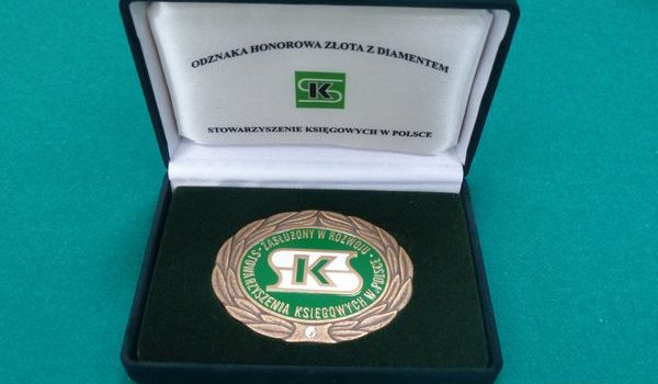 Przyznano odznaczenia "Zasłużony w rozwoju Stowarzyszenia Księgowych w Polsce"