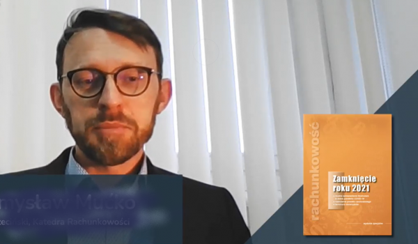 dr Przemysław Mućko, autor opracowania "Sprawozdanie z działalności" zachęca do lektury!