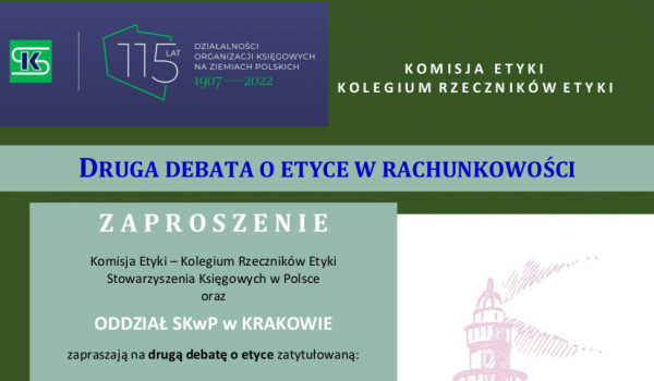„Po pierwsze – zasada kompetencji zawodowych!” Zapraszamy 3 marca br.
