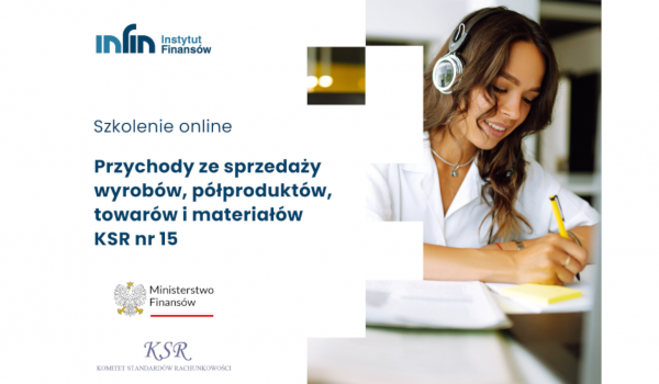 Szkolenie online z KSR "Przychody ze sprzedaży wyrobów, półproduktów, towarów i materiałów"