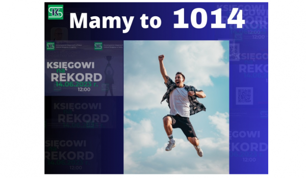 II Edycja "Księgowi idą na rekord" zdobyta!