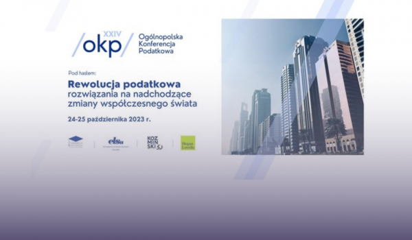 XXIV Ogólnopolska Konferencja Podatkowa