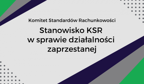 Komunikat w sprawie stanowiska KSR