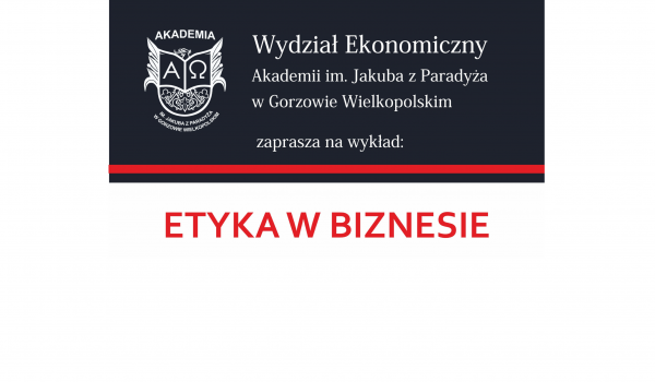 Zapraszamy 14 listopada 2023 r. na wykład do Gorzowa Wlkp.