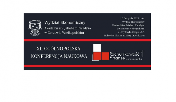 Zapraszamy 16 listopada 2023 r. do Gorzowa Wielkopolskiego