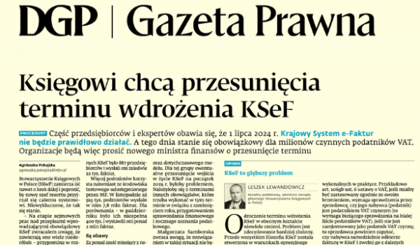 KSeF to głębszy problem