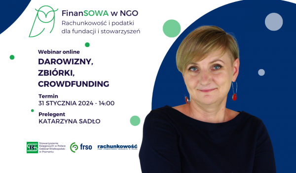 FinanSOWA w NGO – Rachunkowość i podatki dla fundacji i stowarzyszeń