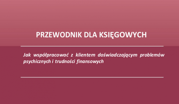 Pierwsza pomoc w problemach zdrowia psychicznego